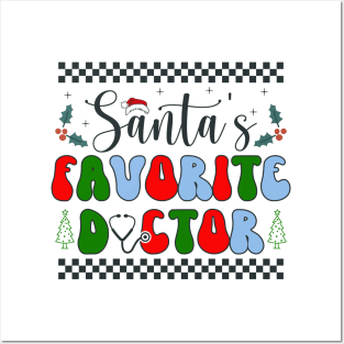 Santa's Favorite Doctor Posters and Art